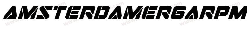 AmsterdamerGarPMed W05 Italic字体转换